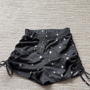 21 Saints Black Starry Women's Shorts